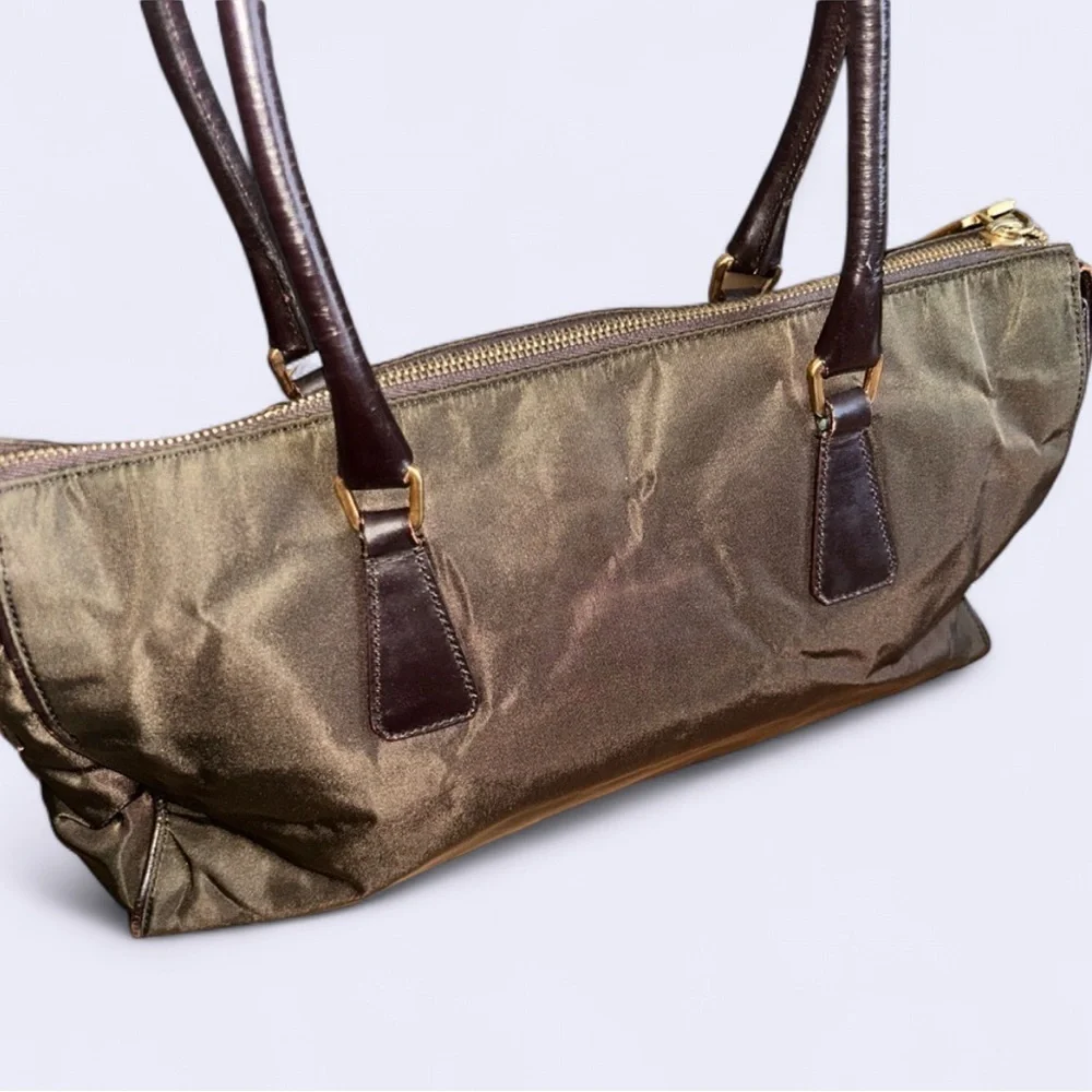 Prada Vintage Brown Women's Shoulder Handbag - Picture 5 of 16